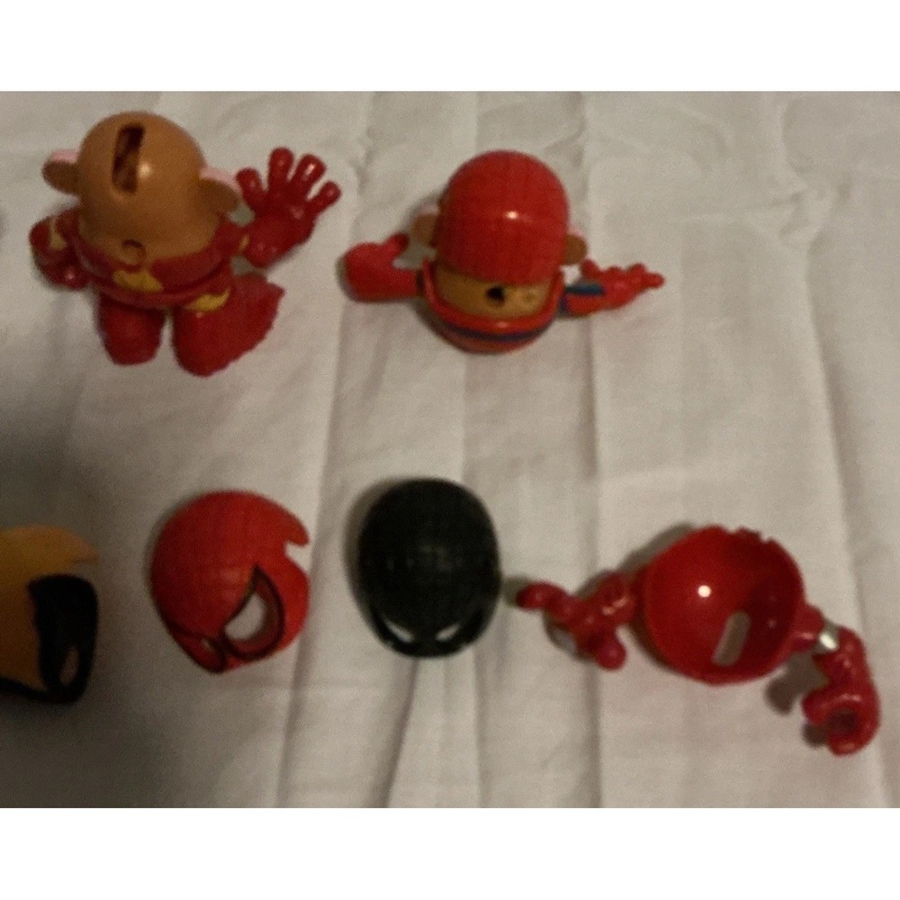 Lot of 3 Mini Mr Potato Head Marvel Mixable Mashable Heroes Incomplete - Picture 10 of 10